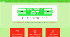 Desktop Screenshot of positivelyfitlakehighlands.com